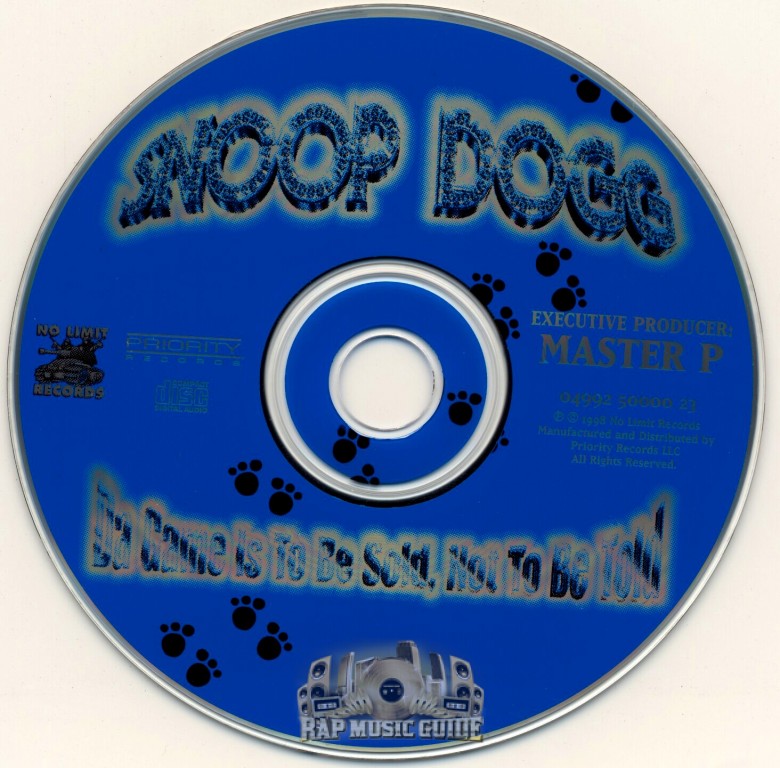 Snoop Dogg - Da Game Is To Be Sold, Not To Be Told: CD | Rap Music 